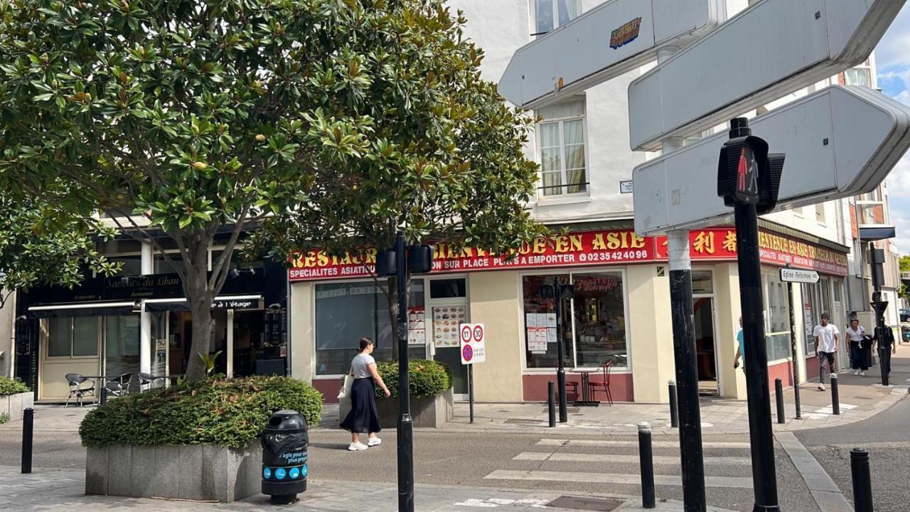Au Coeur De Coty Le Havre 3 Chambres Et Billard 90M2 - Les Appartements Oceane Dış mekan fotoğraf